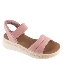 Skechers Slip-Ins: BOBS Sun Ray 114413-ROS damskie sandały, Różowe 001