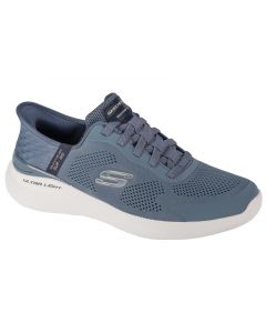 Skechers Slip-Ins: Bounder 2.0 - Emerged 232459-SLT męskie buty sneakers, Niebieskie 001