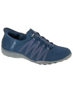 Skechers Slip-ins: Breathe Easy - Roll With Me 100593-NVY damskie buty sneakers, Granatowe 001