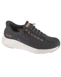 Skechers Slip-ins: Contour Foam - Golden Hour 150413-BKRG damskie buty sneakers, Czarne 001
