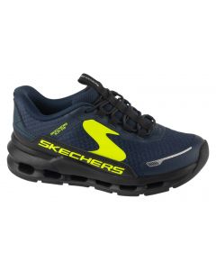 Skechers Slip-ins Glide-Step Plus-Vista-Lane 404203L-NVBK dla chłopca buty sneakers, Granatowe 001