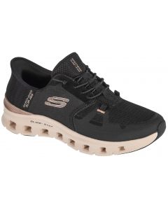 Skechers Slip-Ins: Glide-Step Pro - Radiant Stride 150438-BKRG damskie buty sneakers, Czarne 001
