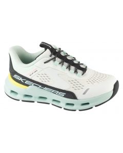 Skechers Slip-ins Glide-Step-Vista Lane 303654L-WBTQ dla dziewczynki buty sneakers, Białe 001