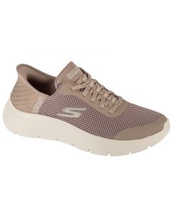 Skechers Slip-Ins: GO WALK Flex - Grand Entry 124836-TPE damskie buty sneakers, Beżowe 001