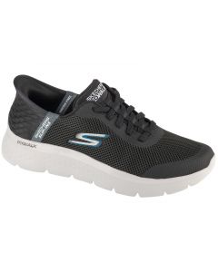 Skechers Slip-Ins: Go Walk Flex - Hands Up 216324-BKGY męskie buty sneakers, Czarne 001