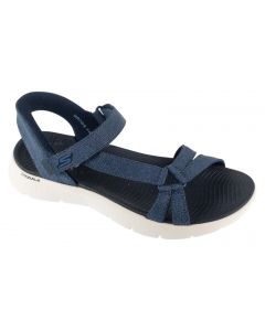 Skechers Slip-Ins: Go Walk Flex Sandal - Illuminate 141481-NVY damskie sandały, Granatowe 001