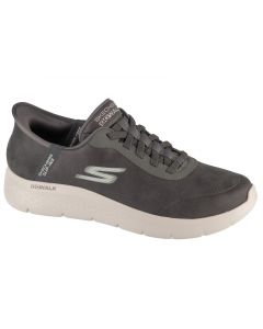 Skechers Slip-Ins: GO Walk Flex - Smooth Motion 216326-GRY męskie buty sneakers, Szare 001