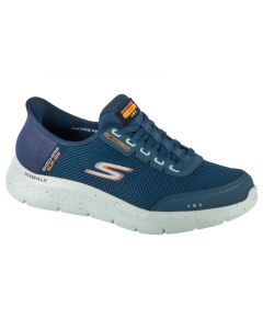 Skechers Slip-Ins: Go Walk Flex - Waterproof 216330-NVY męskie buty do biegania, Granatowe 001