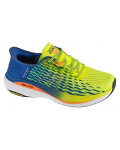 Skechers Slip-Ins: Max Cushioning Propulsion - Vitality 220510-YLBL męskie buty do biegania, Żółte 001