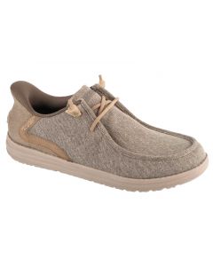 Skechers Slip-Ins: Melson - Coronado 210959-KHK męskie buty sneakers, Beżowe 001