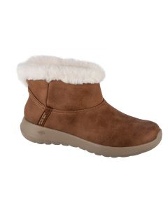 Skechers Slip-Ins: On-The-Go - Cozy Dream 144800-CSNT damskie buty sneakers, Brązowe 001