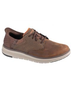 Skechers Slip-Ins: Orell - Yates 205249-COC męskie buty sneakers, Brązowe 001