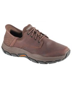 Skechers Slip-Ins: Respected - Garrett 205201-RDBR męskie buty sneakers, Brązowe 001