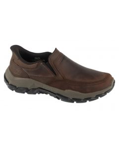 Skechers Slip-Ins: Santoro - Archaic 205680-BRN męskie buty sneakers, Brązowe 001