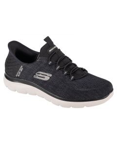 Skechers Slip-Ins: Summits - Key Pace 232469-BLK męskie buty sneakers, Czarne 001