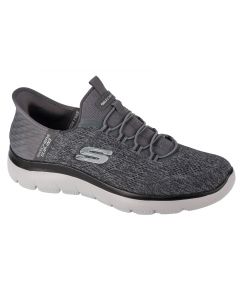 Skechers Slip-Ins: Summits - Key Pace 232469-CCBK męskie buty sneakers, Szare 001