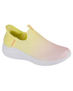 Skechers Slip-Ins Ultra Flex 3.0 - Beauty Blend 150183-YLPK damskie buty sneakers, Żółte 001