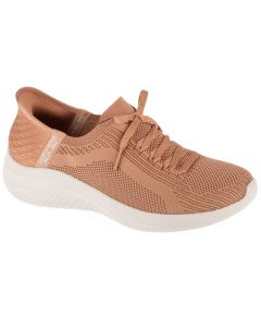 Skechers Slip-Ins Ultra Flex 3.0 - Brilliant  149710-TAN damskie buty sneakers, Brązowe 001