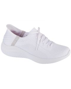 Skechers Slip-Ins Ultra Flex 3.0 - Brilliant  149710-WHT damskie buty sneakers, Białe 001