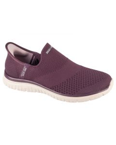 Skechers Slip-ins: Virtue - Sleek 104425-WINE damskie buty sneakers, Bordowe 001