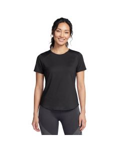 Skechers Stride Performance Tee TP162-BLK damskie t-shirty, Czarne 001