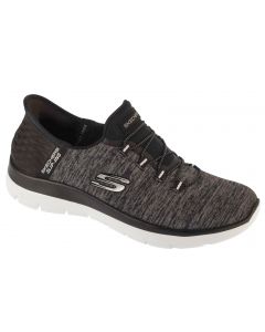 Skechers Summits - Dazzling Haze 149937-BKW damskie buty sneakers, Czarne 001