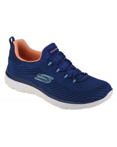 Skechers Summits-Fast Attraction 149036-NVCL damskie buty sneakers, Granatowe 001