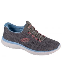 Skechers Summits - Fun Flair 150113-GYMT damskie buty treningowe, Szare 001