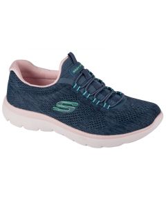 Skechers Summits - Fun Flair 150113-NVMT damskie buty treningowe, Granatowe 001