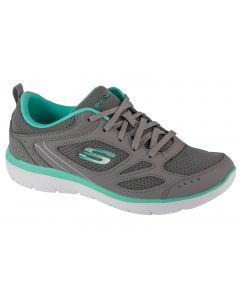 Skechers Summits Suited 12982-GYTQ damskie buty sneakers, Szare 001