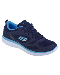 Skechers Summits Suited 12982-NVBL damskie buty sneakers, Granatowe 001