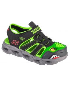 Skechers Thermo-Splash - Hydro-Flare 400613L-BKLM dla chłopca sandały, Czarne 001