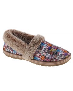 Skechers Too Cozy-Chic Cat 33347-MLT damskie kapcie, Wielokolorowe 001