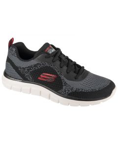 Skechers Track - Glendor 232699-BKRD męskie buty sneakers, Czarne 001