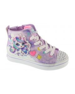 Skechers Twi-Lites 2.0 - Unicorn Glam 314378L-LVMT dla dziewczynki buty sneakers, Różowe 001