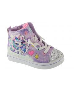 Skechers Twi-Lites 2.0 - Unicorn Glam 314378N-LVMT dla dziewczynki buty sneakers, Różowe 001