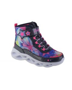 Skechers Twisty Brights - Sweet Starz 302690L-NVMT dla dziewczynki buty zimowe, Granatowe 001