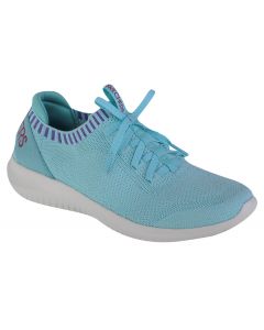 Skechers Ultra Flex-Rapid Attention 149065-TURQ damskie buty sneakers, Niebieskie 001