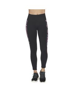 Skechers Ultraviolet High Waisted Full Length Legging WLG249-BKPR damskie leginsy, Czarne 001