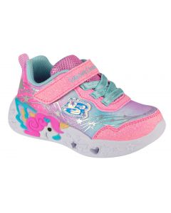 Skechers Unicorn Charmer - Lil Stellar 302694N-PKTQ dla dziewczynki buty sneakers, Różowe 001