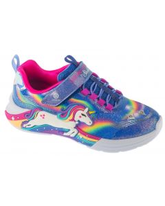 Skechers Unicorn Chaser 302298L-BLMT dla dziewczynki buty sneakers, Niebieskie 001