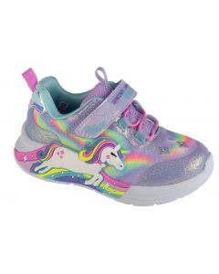 Skechers Unicorn Chaser 302298N-LVMT dla dziewczynki buty sneakers, Fioletowe 001