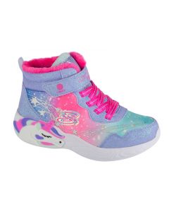 Skechers Unicorn Dreams - Magical Cove 303057L-LVHP dla dziewczynki buty zimowe, Fioletowe 001