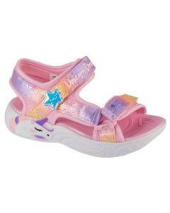 Skechers Unicorn Dreams - Majestic Bliss 302682L-LPMT dla dziewczynki sandały, Różowe 001