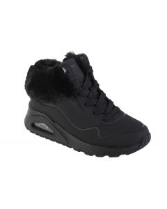 Skechers Uno - Fall Air 310539L-BBK dla dziewczynki buty zimowe, Czarne 001