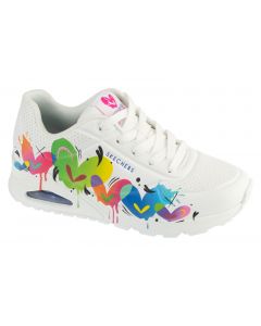 Skechers Uno - Jason Naylor 190008-WMLT damskie buty sneakers, Białe 001