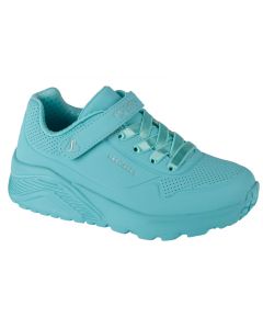 Skechers Uno Lite 310451L-TURQ dla dziewczynki buty sneakers, Niebieskie 001