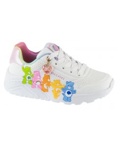 Skechers Uno Lite - Care Bears BFFs 310820L-WMLT dla dziewczynki buty sneakers, Białe 001