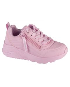 Skechers Uno Lite - Easy Zip 310387L-LTPK dla dziewczynki buty sneakers, Różowe 001