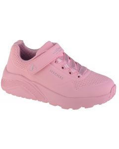 Skechers Uno Lite-Frosty Vibe 310459L-LTPK dla dziewczynki buty sneakers, Różowe 001